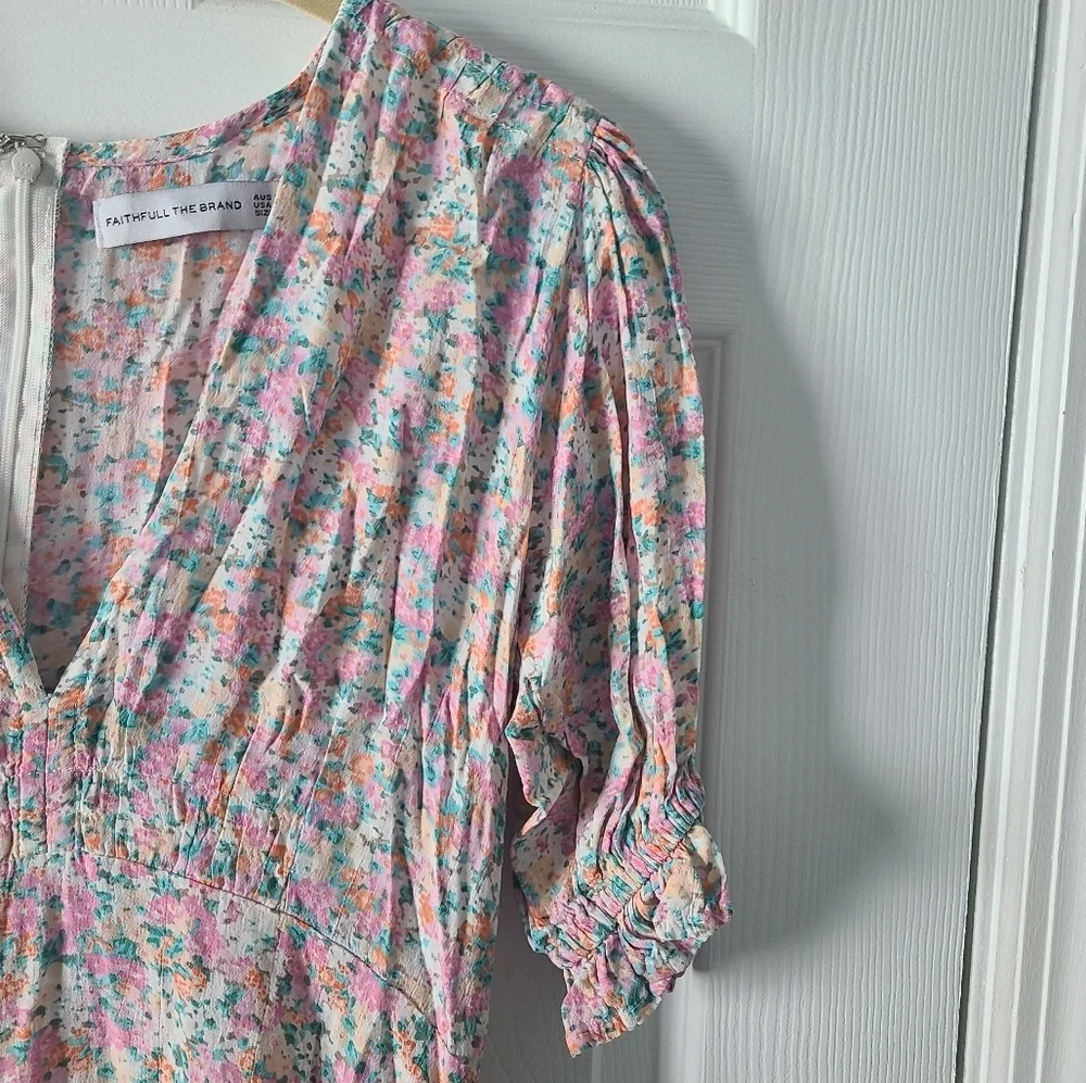 Faithful The Brand Tonia Floral Mini Dress